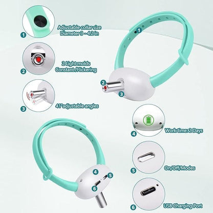 Petsberg® Laser Collar Self Teasing Toy